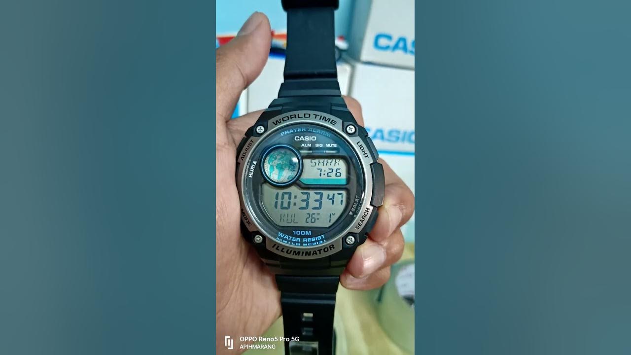 CASIO CPA-100-1A CHECK WAKTU SOLAT - YouTube