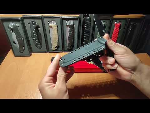 Нож тактический Spyderco Enuff2 черный, видео 1