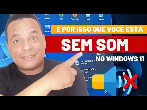 Windows 11 sem som (Problema Resolvido)