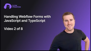 Webflow forms with JavaScript & TypeScript - Video 2