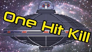 One Hit Kill Penguin UFO Boss - Starbound One Hit Kill Penguin UFO Boss - Starbound