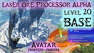 LASER ORE PROCESSOR ALPHA lvl 20 RDA BASE – AVATAR FRONTIERS OF PANDORA Hard Stealth Gameplay #16