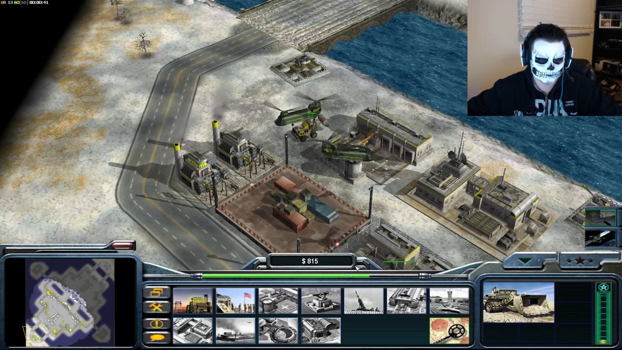 New Face Cam for Live Stream - With Raging Geek - CNC Zero hour Rage VS Xenose