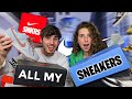 All my sneakers 2022 avec ma copine  full cop snkrs  nike 