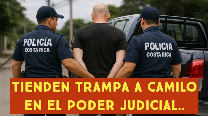 The judiciary makes a fool of itself by arresting Camilo Rodríguez.