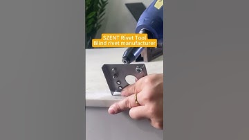 Use rivets with electric rivet tools. #rivet #rivetgun #riveter #tools #blindrivet