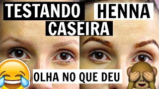 Testando Henna Caseira