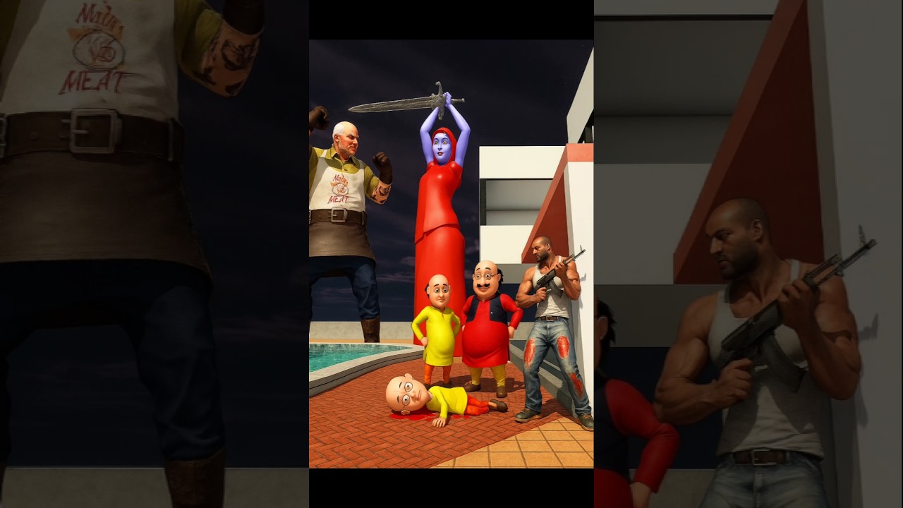 Franklin Bana Mr Meat Vs Stree Bhoot😱| Indian Bikes Driving 3D#shorts #gta #gaming#trending #k#magic