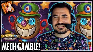 THE MECH GAMBLE IS SOMETIMES LATE! - Hearthstone Battlegrounds
