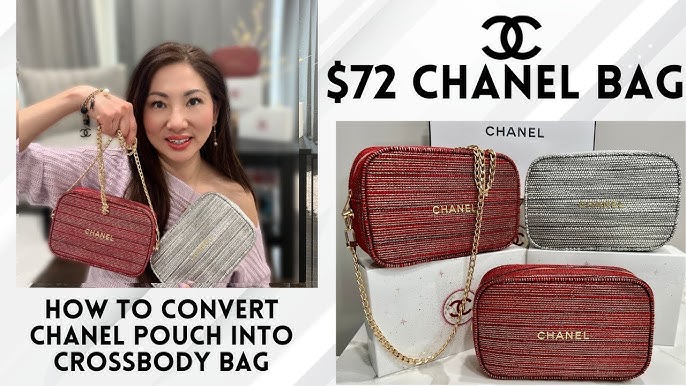 CHANEL, Bags, Chanel Makeup Bag Holiday