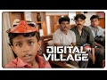Digital village malayalam movie  hrishikesh  hrishikesh tells his web series ideas to others 