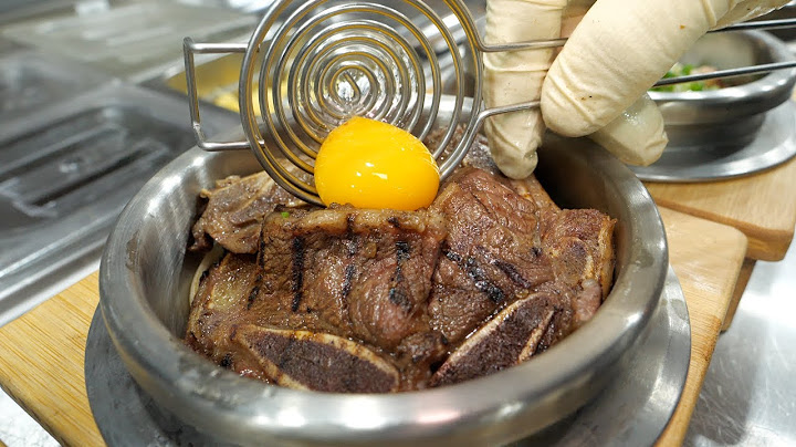 한달동안 팔리는 갈빗대가 2톤?! 48시간 특제 소스로 만든 석갈비 전문점, 광화문 맛집