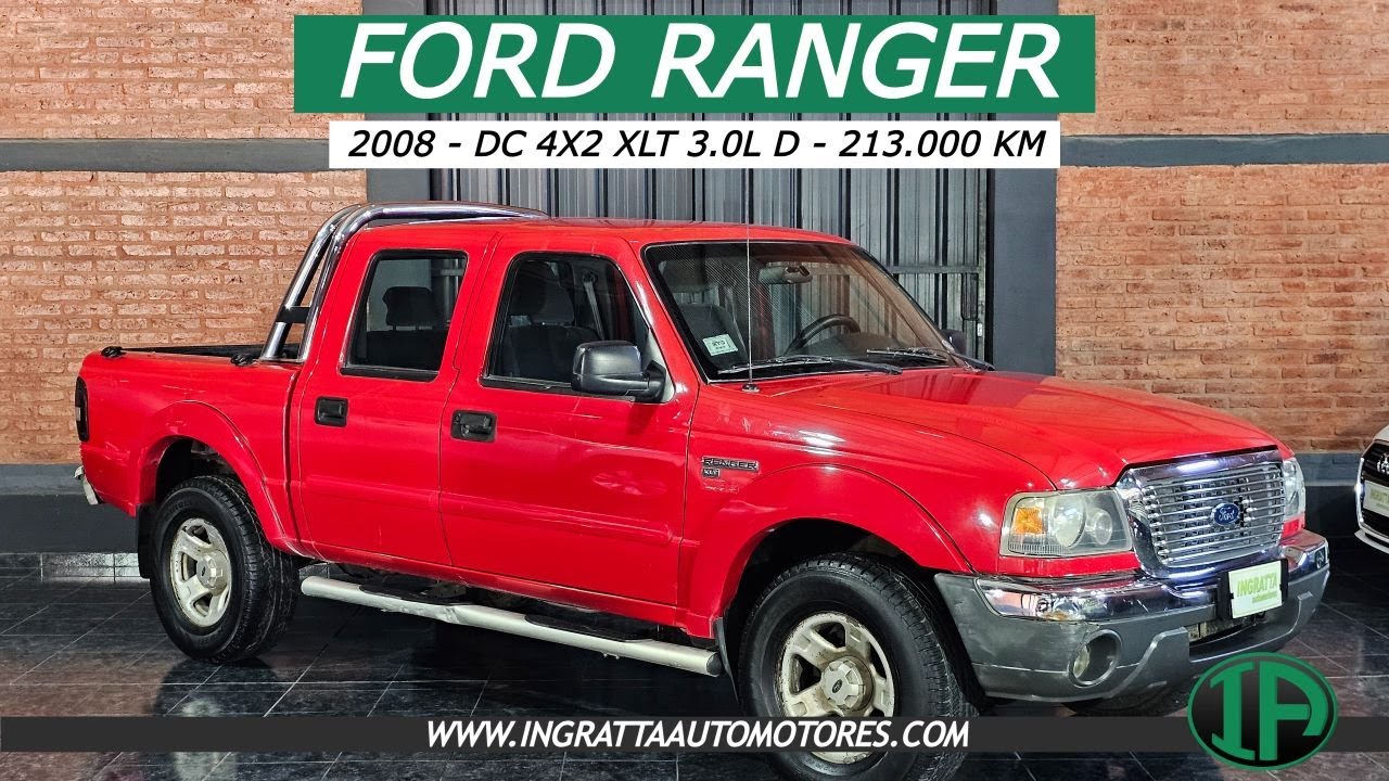 Ford Ranger DC 4x2 XLT 3.0L D - 2008 - 213.000KM - - YouTube