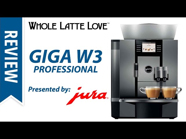 Jura GIGA W3 Review 2024: Ideal for Offices!