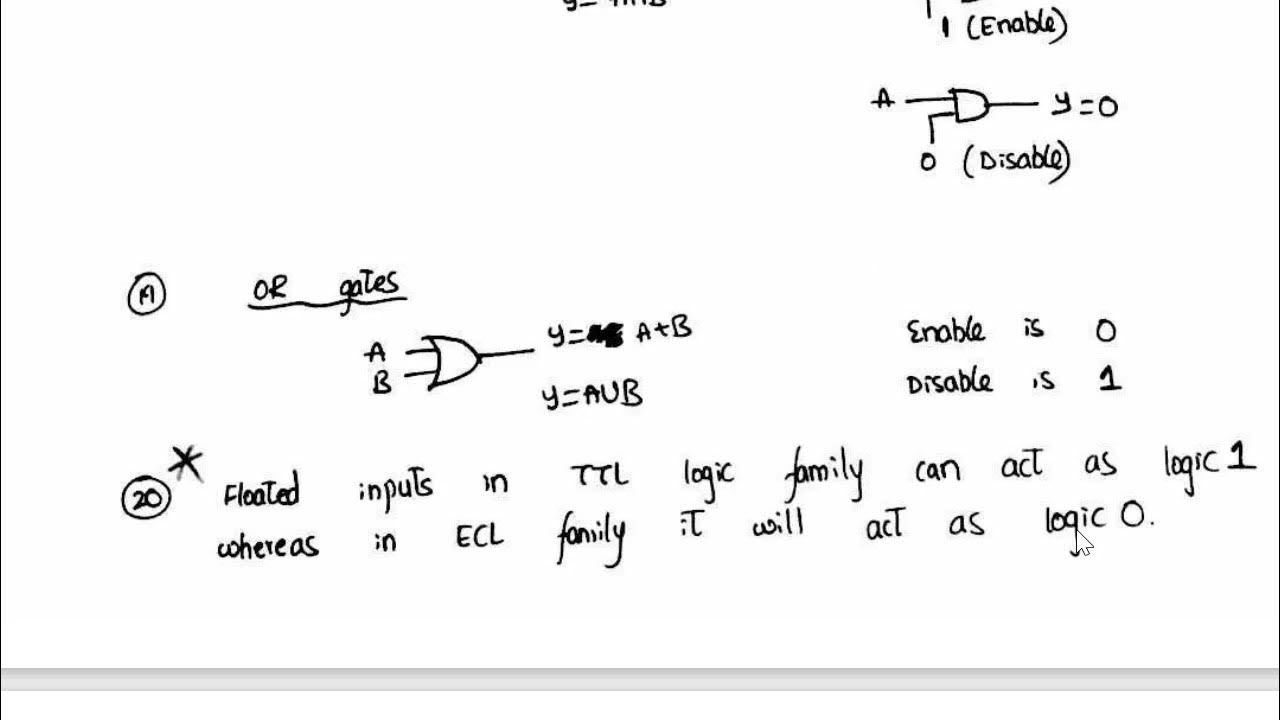 [17] GATE Short Notes Digital Circuits Part 2 YouTube