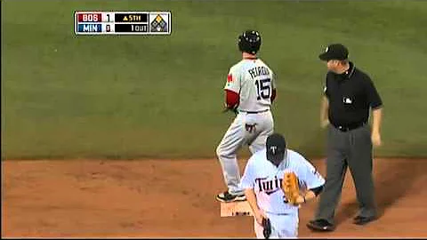 2009/05/26 Pedroia's RBI double