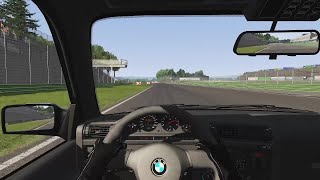 Assetto Corsa Vallelunga - Club BMW M3 E30 - Drift (Dry) Track Guide (Hotlap + Telemetry) screenshot 1