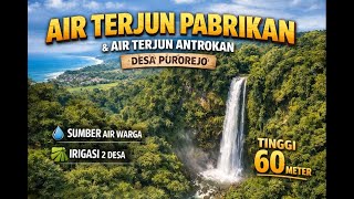  air Terjun Pabrikan Purorejo Tempursari  Keindahan Alam Tersembunyi Di Lumajang  Java Aerial