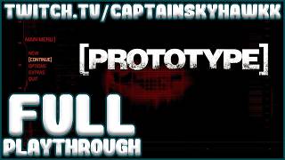 Prototype - PC - Full Playthrough - Twitch VOD