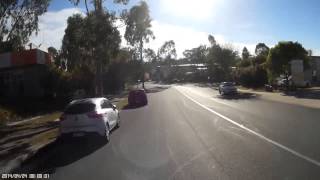 Unsafe Overtake and Close Cut In 038MCQ 24042014 0808
