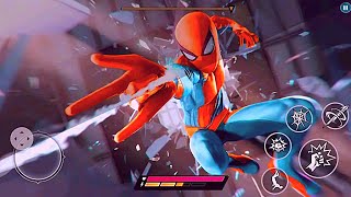 New Spider Rope Hero Crime Simulator Best Spider Hero City Rescue Mission Game screenshot 5