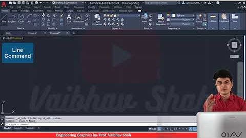 AutoCAD 2021- Lecture - 1 -Introduction to User interface and draw commands [All commands explained]