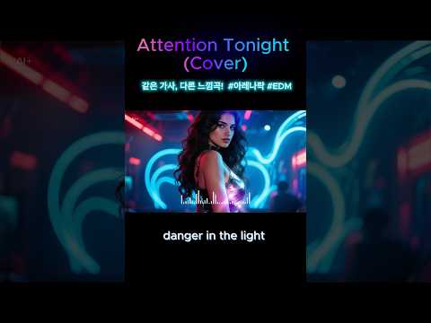 커버곡) Attention Tonight (Cover) - 같은 가사, 다른 느낌 (Arena Rock & EDM Ver.) #ai용형뮤비 #attention #edm