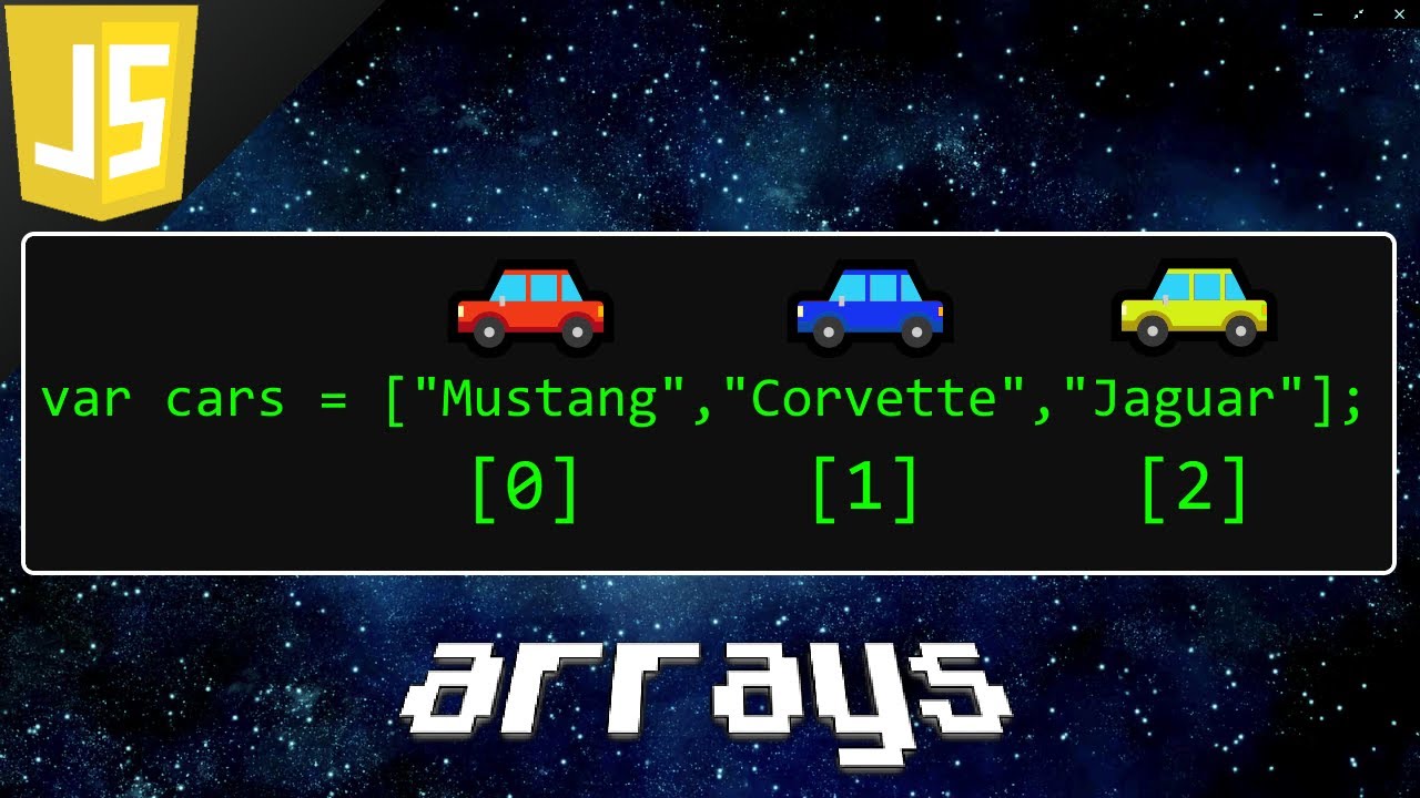 Update JavaScript arrays 🚗
