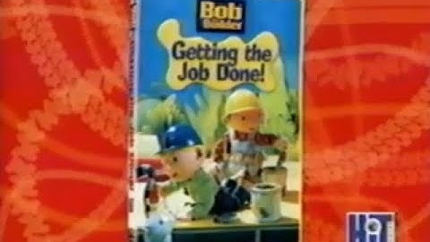 Bob The Builder - Getting The Job Done (2005 Vhs Rip)