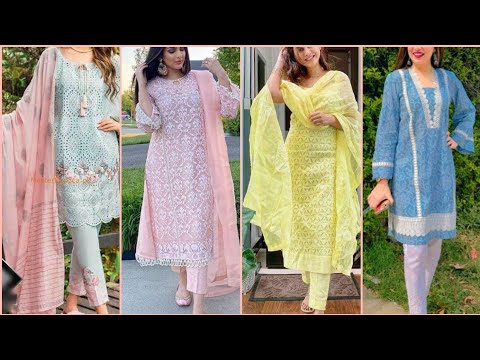 9 Cotton high quality chicken fabric Kurti set – Gulabi Silk