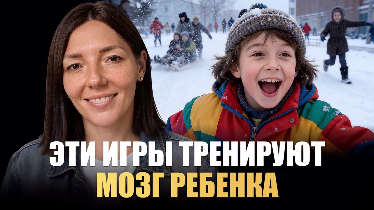 4 игры из нашего детства, которые развивают МОЗГ ребёнка