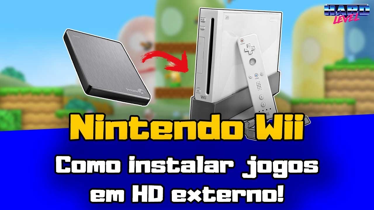 Nintendo Wiiu Desbloqueado com Hd Externo