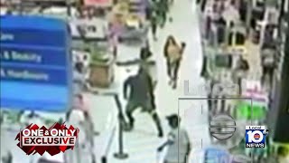 New surveillance video shows deadly shooting at Walmart in Florida City