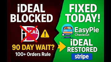 iDEAL Disabled on Shopify? Restore Dutch Payments Today with EasyPie Checkout & Stripe