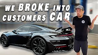 We broke into a Porsche 911 with the customer's approval. Plus, a shop tour with Paul and the Boys by Jamie's Garage 5,047 views 3 weeks ago 15 minutes
