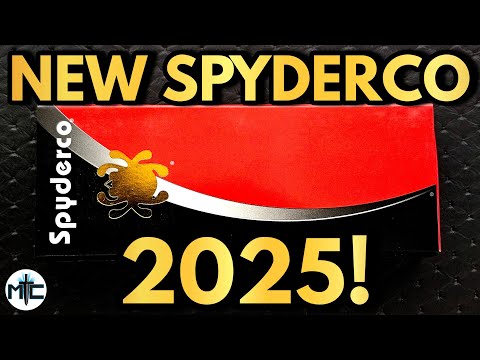 Unboxing a NEW 2025 Spyderco Knife!!
