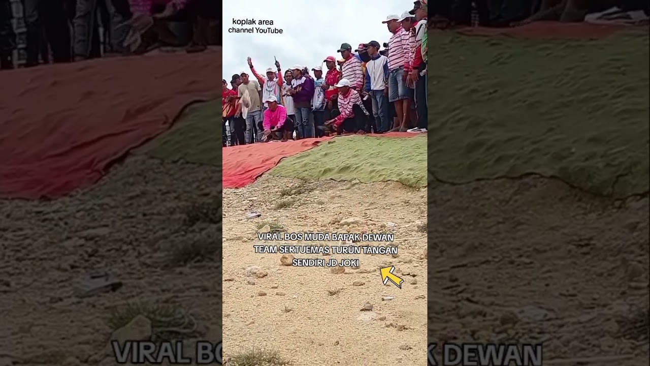 viral bos moda team sertu emas turun tangan sendiri jd joki