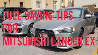 How to save fuel on a Mitsubishi Lancer EX 1.6L A/T
