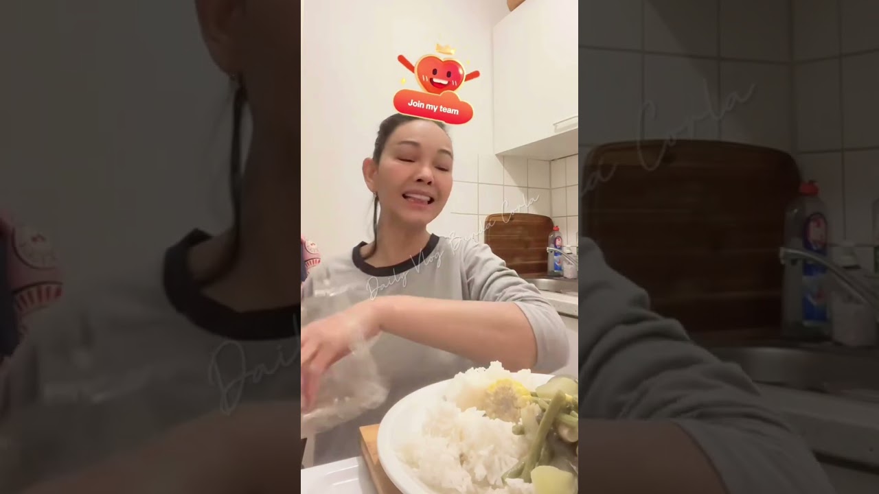 Lahapnya Bunda Corla Mukbang Sayur Lodeh Dan Ayam Chili Padi ❗