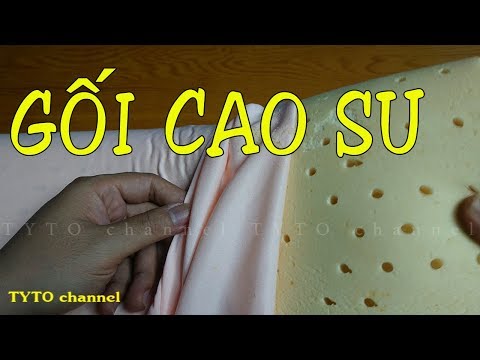 Video: Gối cao su có mùi không?