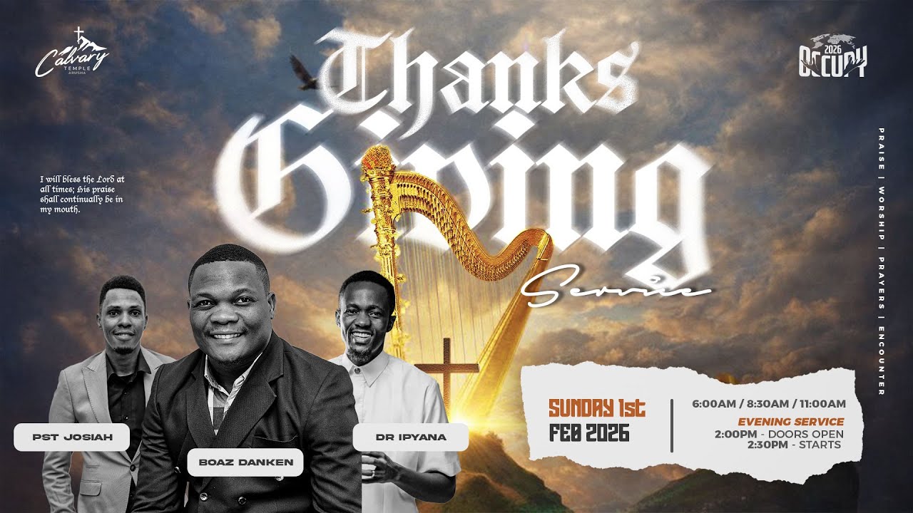 THANKS GIVING SUNDAY 01/02/2026