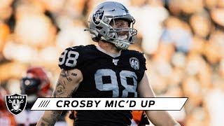 Go on the field with defensive end maxx crosby as he is mic'd up
during week 11 against cincinnati bengals. visit
https://www.raiders.com for more. subsc...