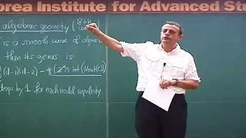 Bernd Sturmfels(Univ. of California, Berkeley) / Lecture 9 : Counting Curves / 2009-06-19