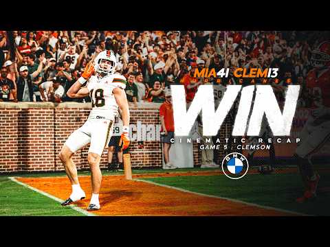 Cinematic Recap vs Clemson | 10.04.26