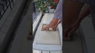 Membuat kertas daur ulang A4 coklat. #kertasdaurulang #recycledpaper #kertasbekas #wastepaper #art