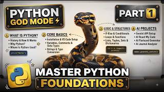Complete Python with AI Course 2026 (Hindi) — Beginner to AI Projects | Full Course