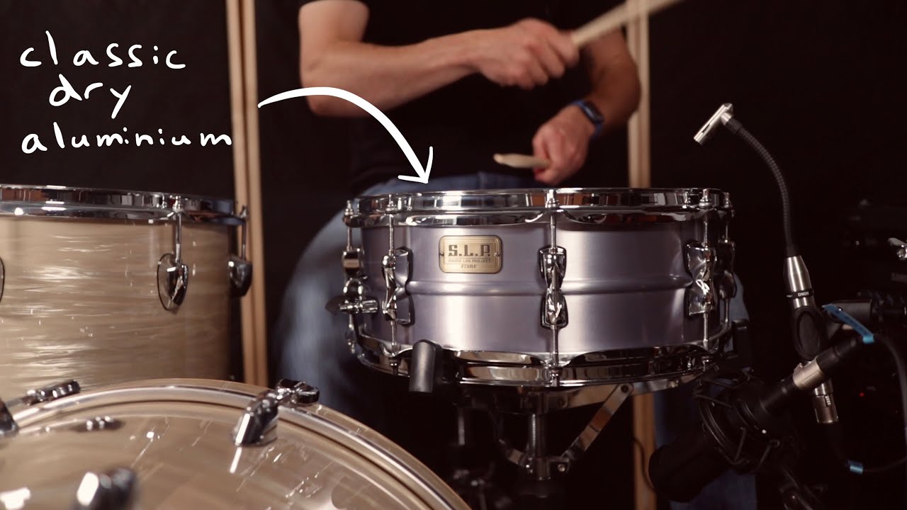 TAMA S.L.P Classic Dry Aluminium - Snare Spotlight