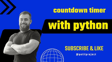 How to create countdown timer with python using tkinter