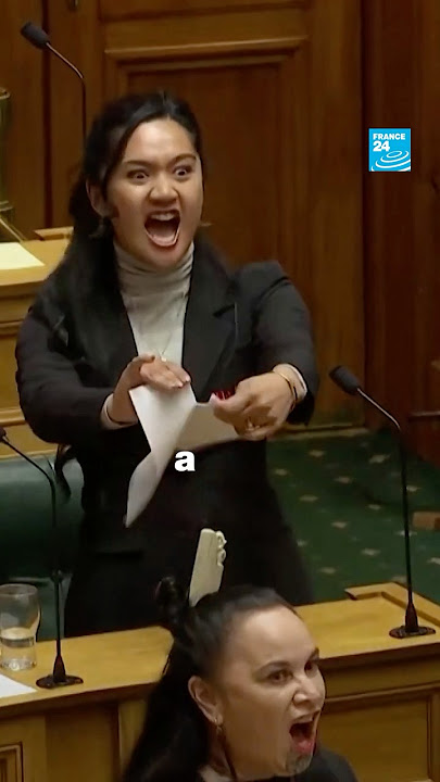 In #NewZealand, Indigenous #Maori MPs stage a #haka • FRANCE 24 English