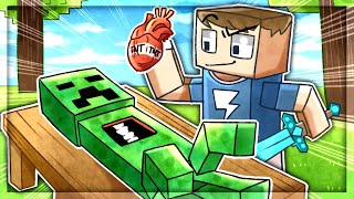 Stealing CREEPER ORGANS To UPGRADE in Minecraft